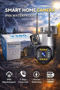 V380 Dual Lens Smart Outdoor Camera