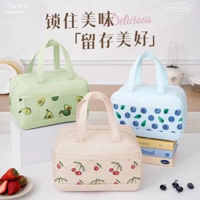New Printed Insulated Lunch Bag (Imported)