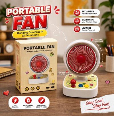 B213-F Portable Table Fan (Imported)