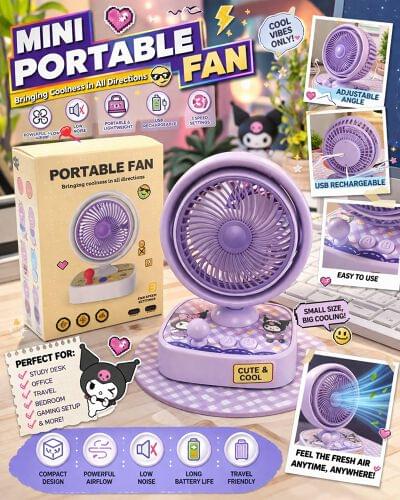 B213-C Portable Table Fan (Imported)