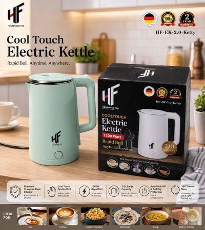 2.0L HF Stainless Steel Electric Kettle (Imported)