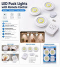3 Pcs Remote Control LED (Imported)