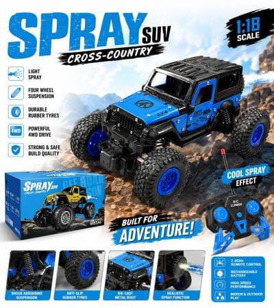 Spray SUV Metallic Cross Car (Imported)