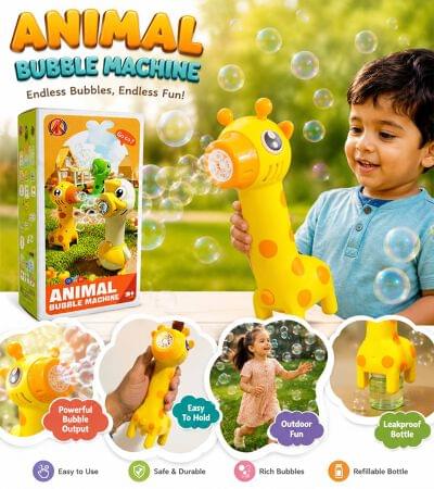 Automatic Animal Bubble Machine (Imported)