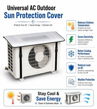 Universal AC Outdoor Sun Protection Sheet
