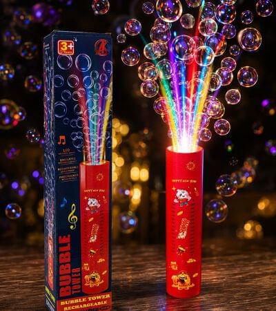 Rechargable Bubble Tower (Imported)